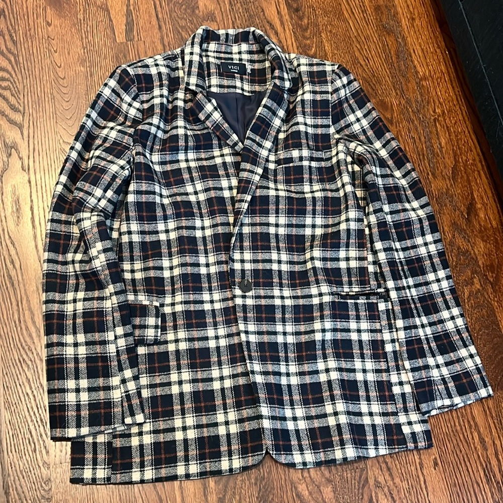 Coco plad blazer